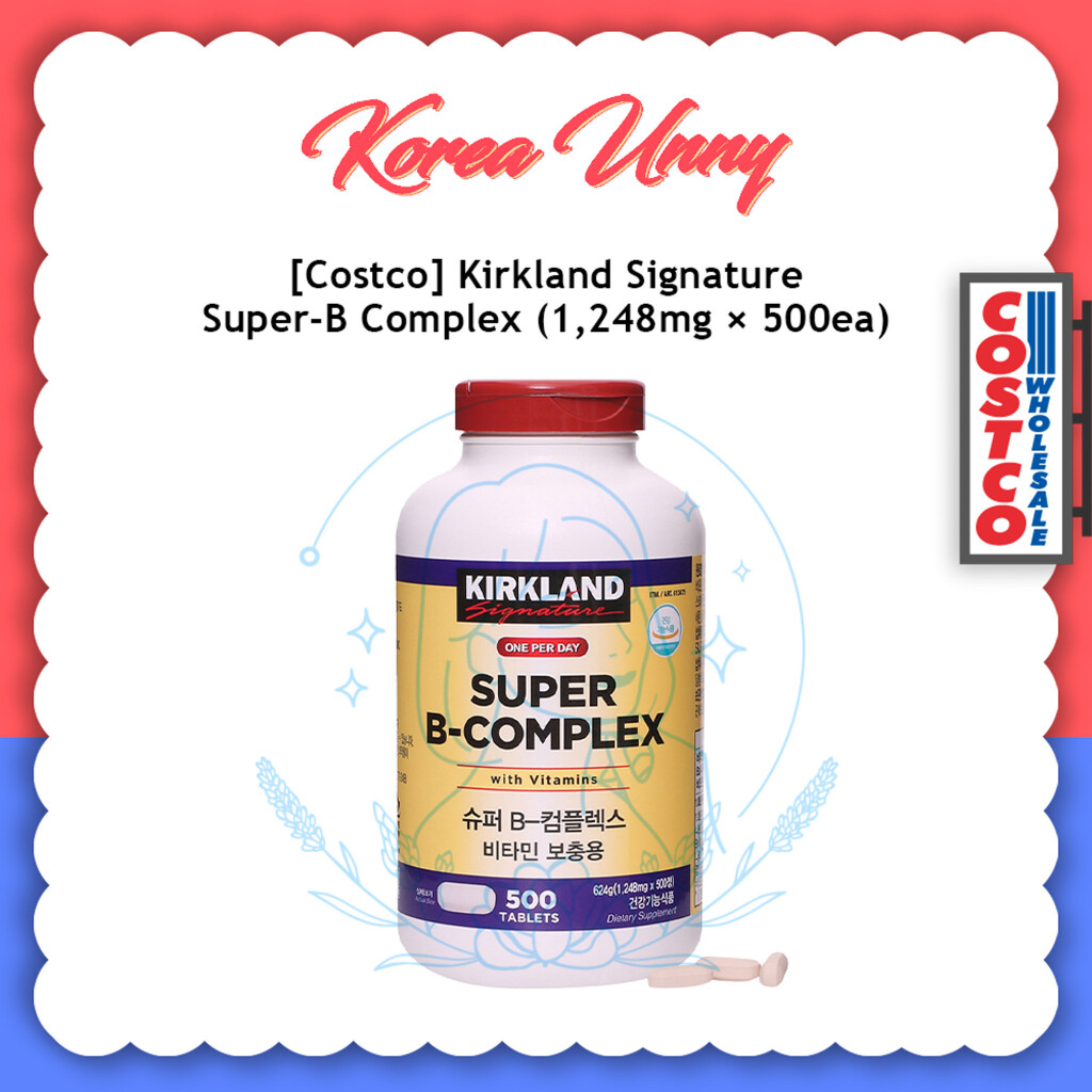 [Costco] Kirkland Signature Super 1,248mg x 500 tablets Lazada