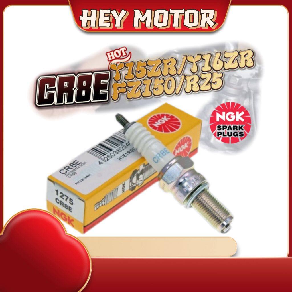NGK SPARK PLUG CR8E Y15 v1 v2 Y16 FZ150 R25 100 ORIGINAL Lazada
