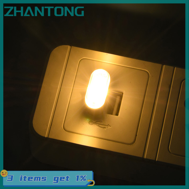 Zhantong 1pc usb led car light auto interior atmosphere light decorative lamp
