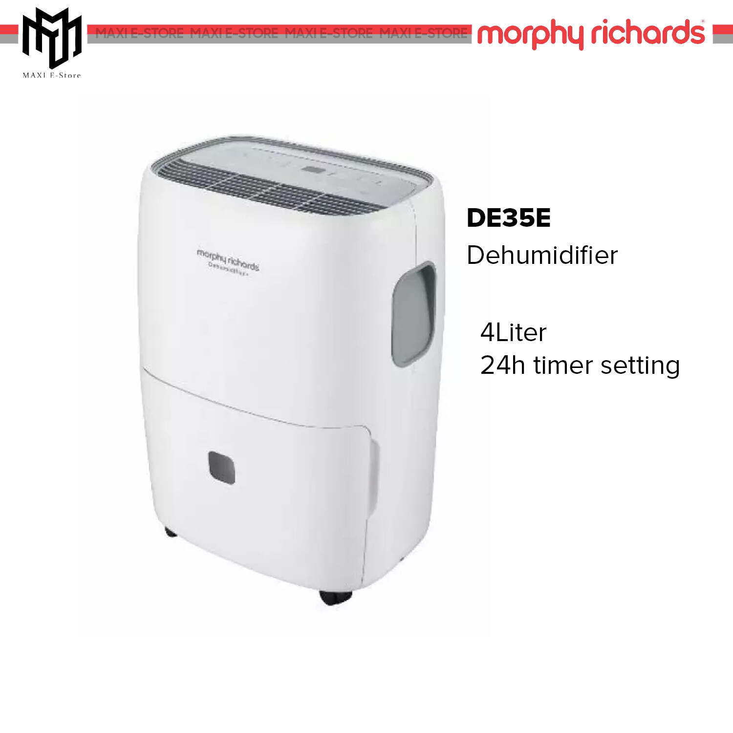 Morphy Richards DE35E / DE35E2 4.0L 350W Dehumidifier DBS Lazada