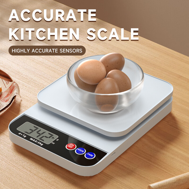 AccuWay AW360 5kg/1g Digital LCD Kitchen Scale Electronic Weight