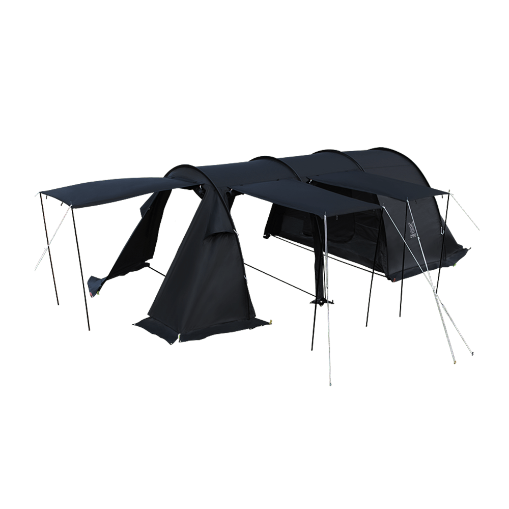 DOD Kamaboko Tent 2 - Large Outdoor Tunnel Camping Tent Khemah