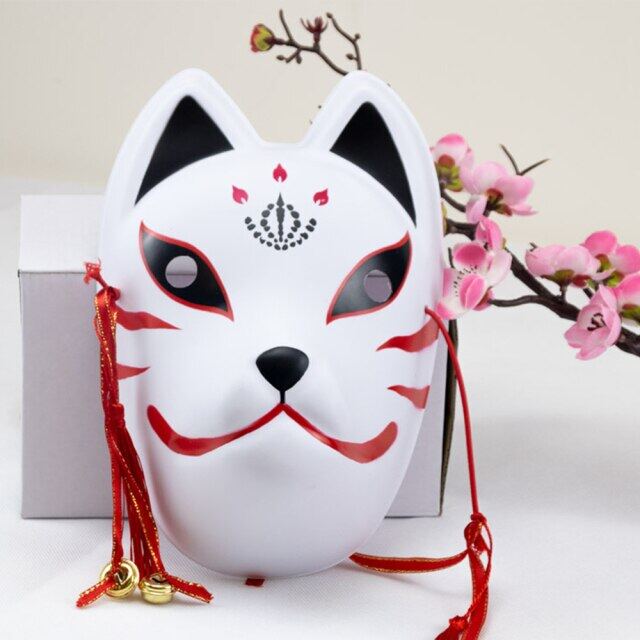 Anbu Mask Japanese Anime Cosplay Masks Demon Slayer Fox Masks Full Face