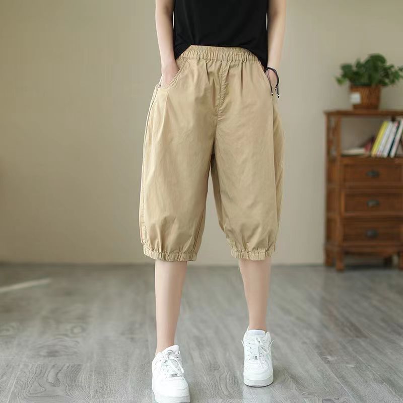 Summer Thin Loose Shorts Women's Wide Leg Shorts