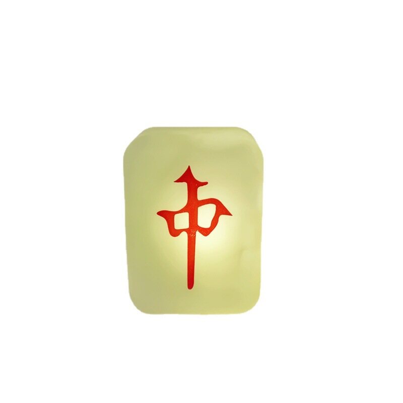 Daisin INS Wind Mahjong Small Night Lamp Desktop Decoration Small Table Lamp Creative Small Gift Glow Toy