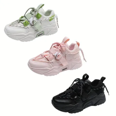 READY STOCK Korea Trend Women's Outdoor Sneakers Sport Shoes Kasut Sukan Wanita