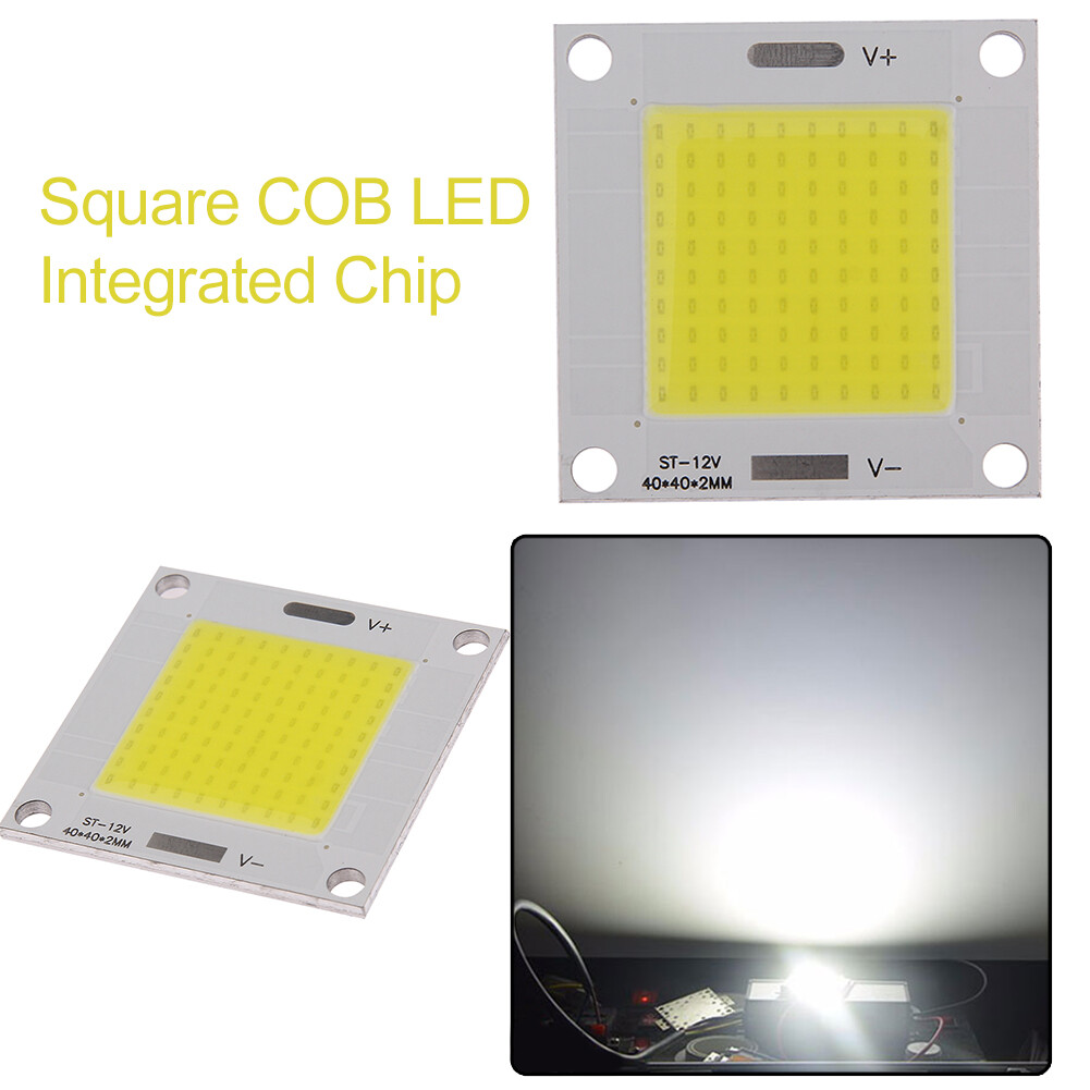 Bóng Đèn Bảng Chip Tích Hợp LED COB DC12-14V 50W Cho Đèn Rọi Tự Làm