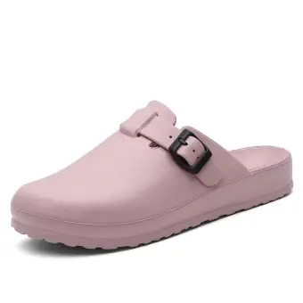 women's closed toe mules