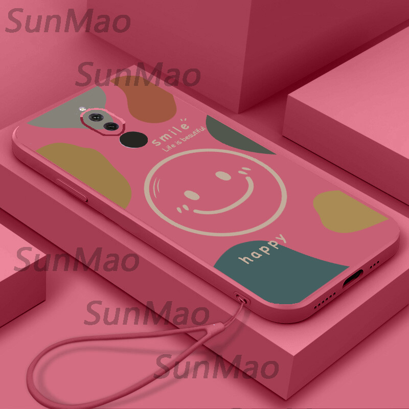 Casing Huawei Nova 2i Phone Case Soft Case Smooth Protective Case Smiley New Design