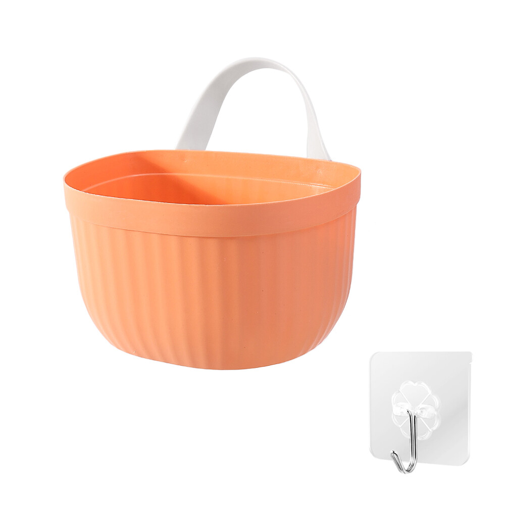 Kitchen Onion Storage Basket Wall-mounted Storage Box Small Rack Bathroom Bedside Hanging Basket Ginger Garlic Storage Baskets