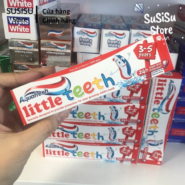 Aquafresh Little teeth 50ml Toothpaste (3 years old +) no spicy