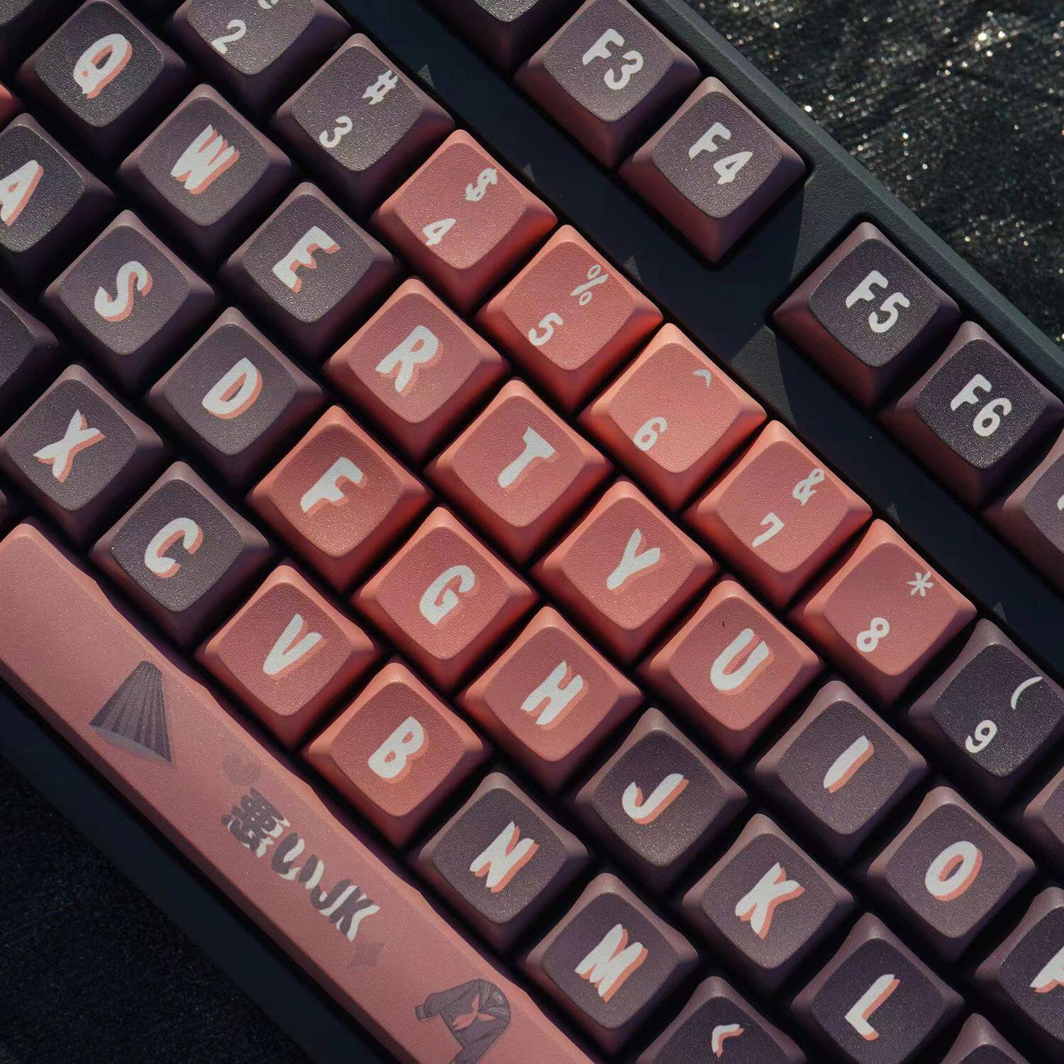 【Keycap Only】XDA Profile Keycap JK 127 Keys PBT Sublimation For Cherry MX Switch Mechanical Keyboard