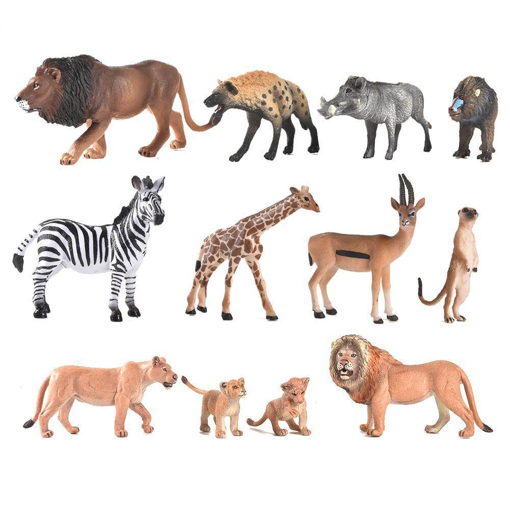 PVC Zebra Toy Figurine Educational Realistic Plastic Wild Animal Figure for Kids