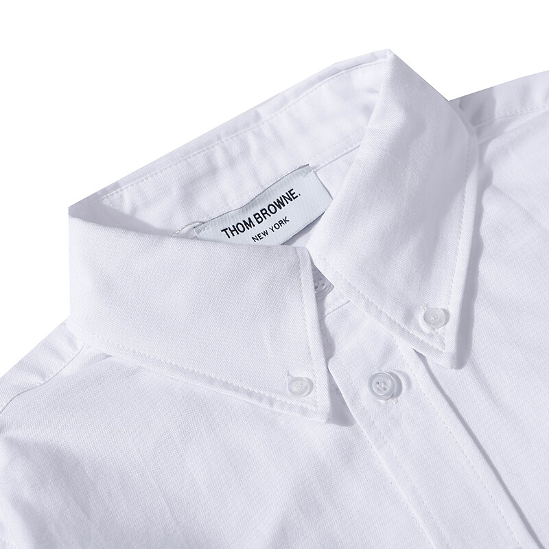 Thom Browne Short streamer on sleeve Shirts