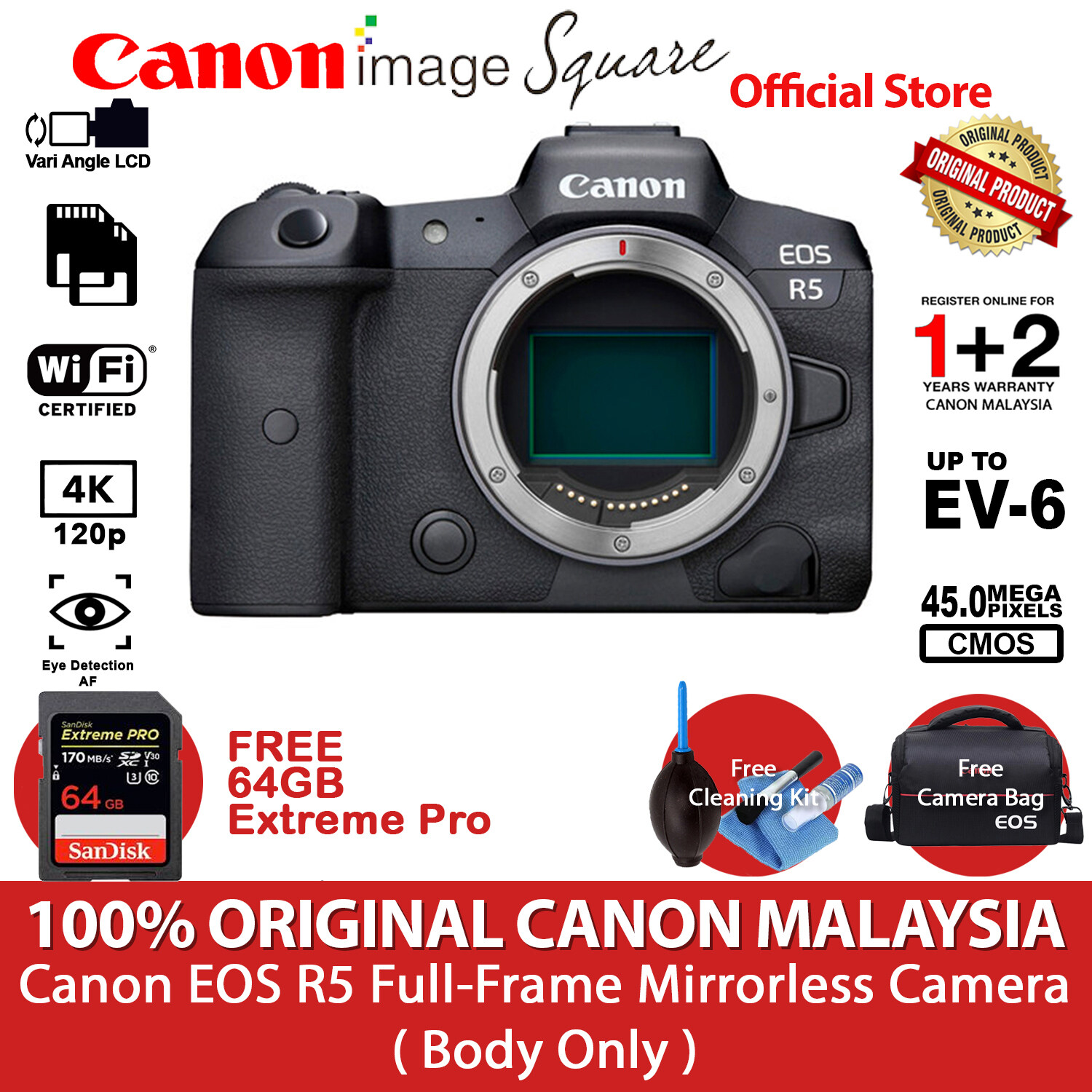 Canon EOS R5 Price in Malaysia & Specs RM15255 TechNave