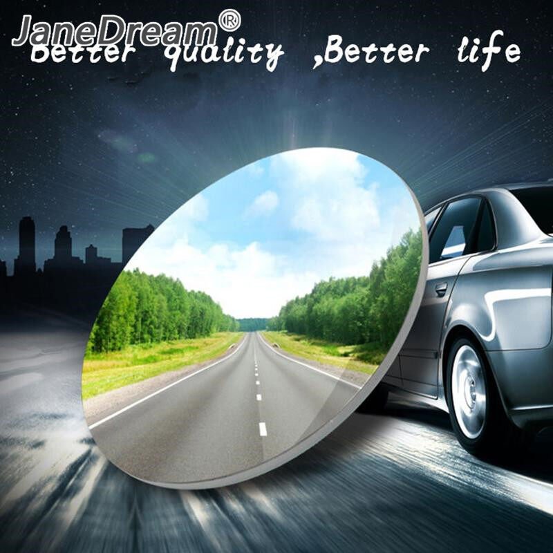 JaneDream 2Pcs 2inch Round Car Blind Spot RearView Mirrors Rearview Wide Angle Round Convex Mirror BYD ATTO 3