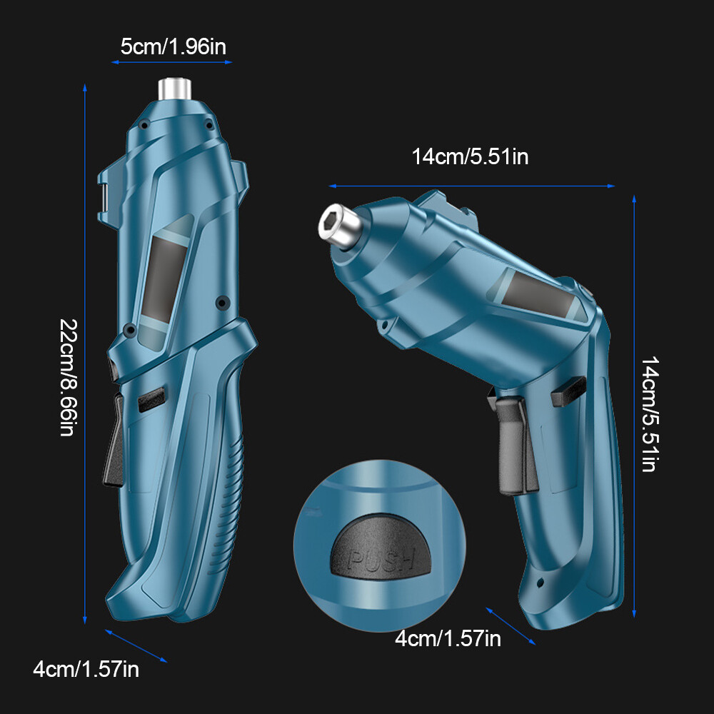 3.6V Electric screwdriver Multi-function rechargeable lithium screwdriver Screwdriver Mini screwdriver set Electric drill