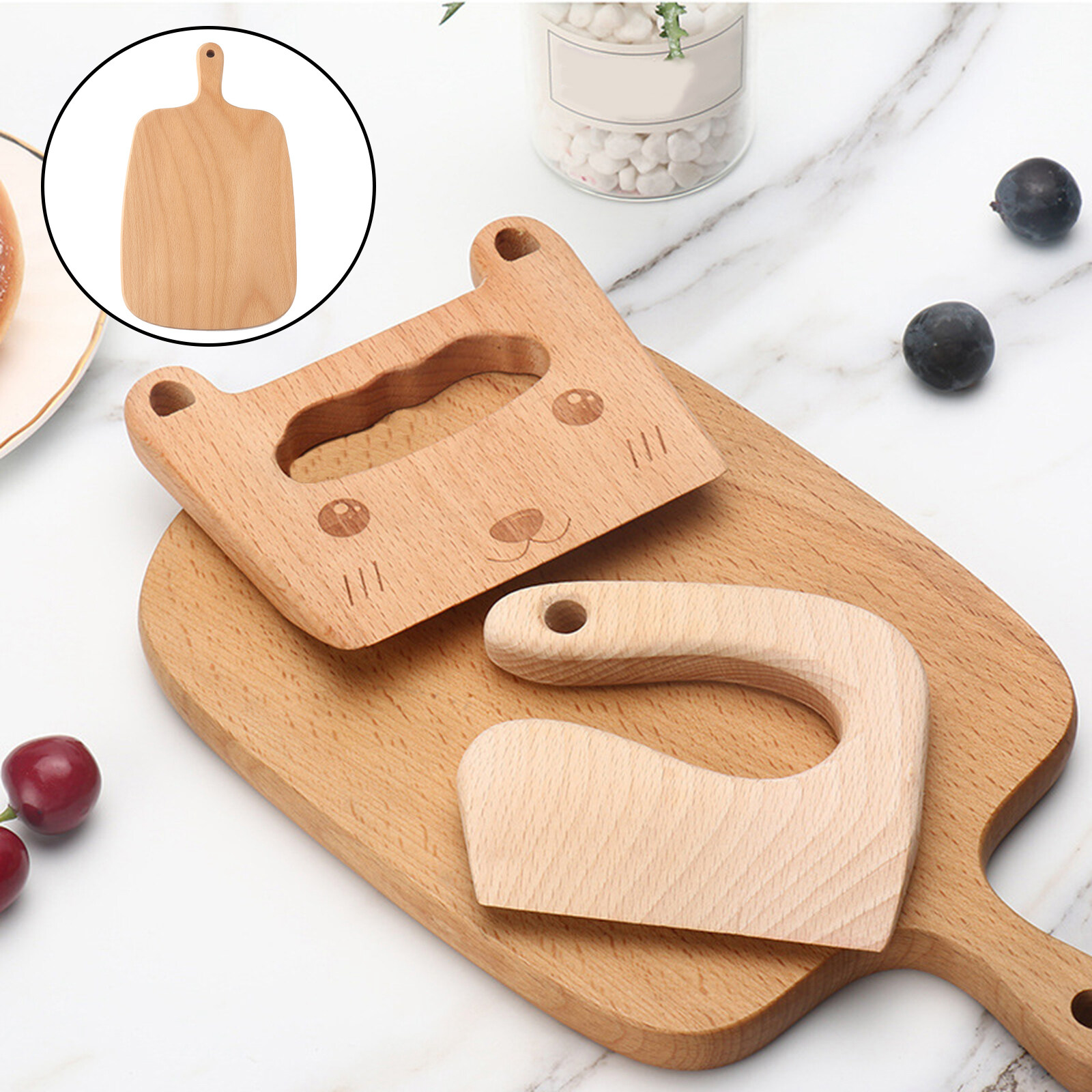 BÁO GIÁ Dao Làm Bếp Trẻ Em | Shopee Lazada Sendo Tiki mới nhất 38 Miatoo Đồ Dùng Nhà Bếp Dao Gỗ Đồ Chơi Tự Làm Dao Cho Trẻ Em Rau Quả 15,5X26Cm