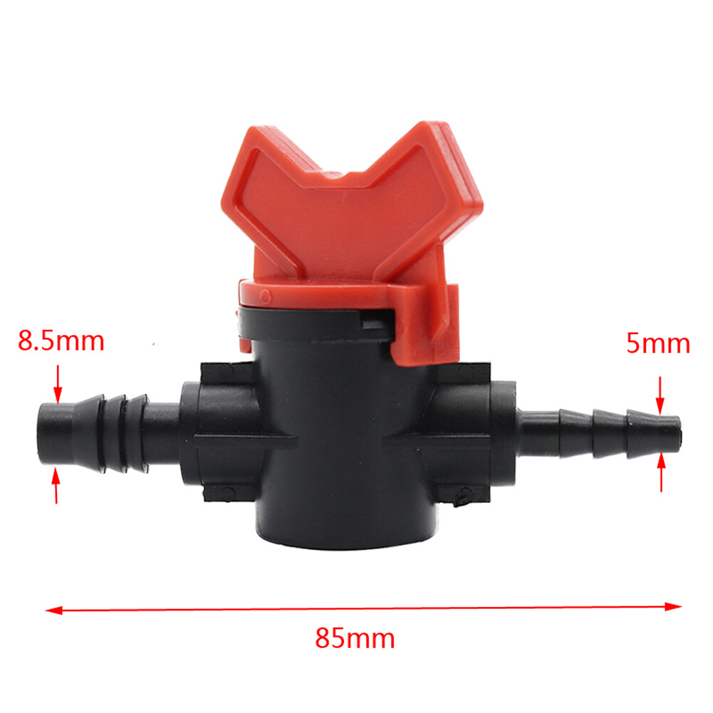 3 cái vườn khớp nối đầu nối van chuyển đổi cho đường kính bên trong 8mm đến 4mm ống nhựa khớp nối ống vòi tưới nước chuyển đổi van thiết bị chuyển mạch tưới vườn nguồn cung cấp đường kính bên trong 8mm đến 4mm ống
