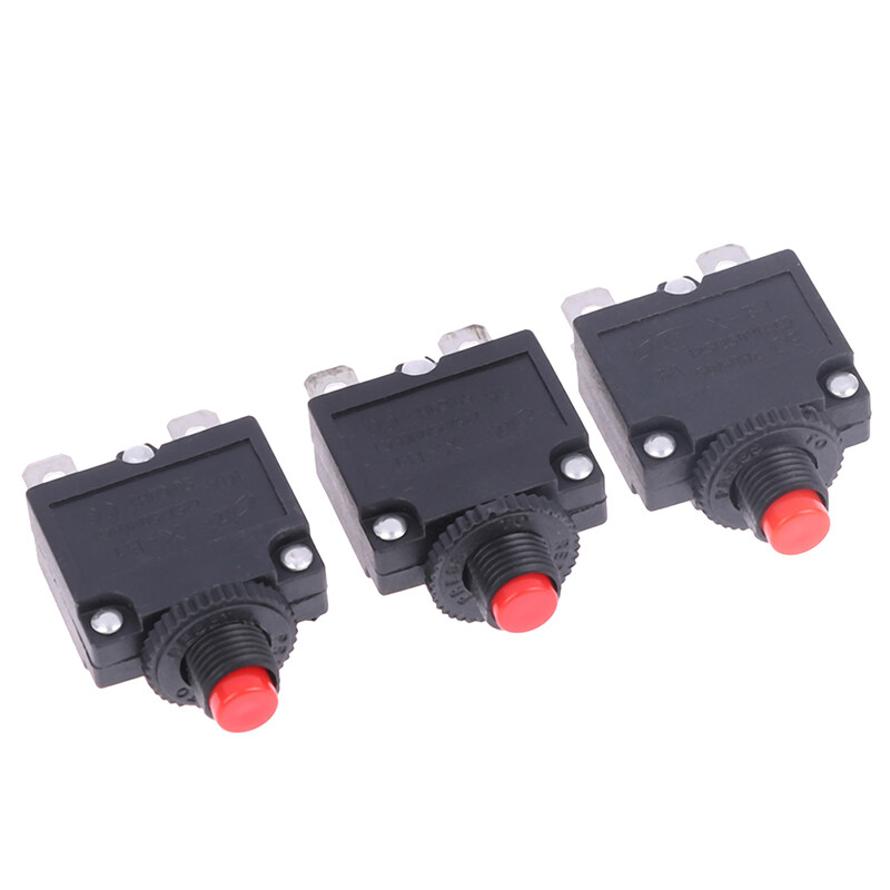 Banyan 5A 6A 8A 10A 15A 20A Thermal Switch Circuit Breaker Overload Protector Fuse