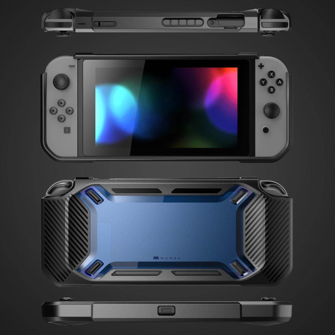 Ốp chống sốc mumba cho Nintendo Switch, Ốp vỏ cứng cao su mỏng gắn trên Nintendo Switch 2017
