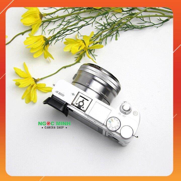 Máy ảnh Sony A6000 + Kit 16-50mm - Trắng