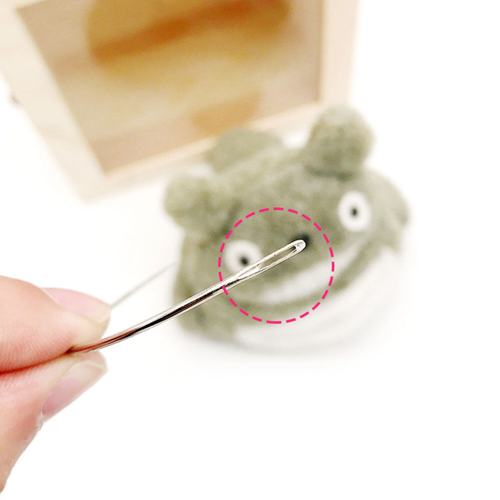 Rosenice【hàng Có Sẵn】 50 Chiếc Kim Cong Kim Dệt Loại C Kim Khâu Tay Kim Da (2.0 Inch + 2.5 Inch)