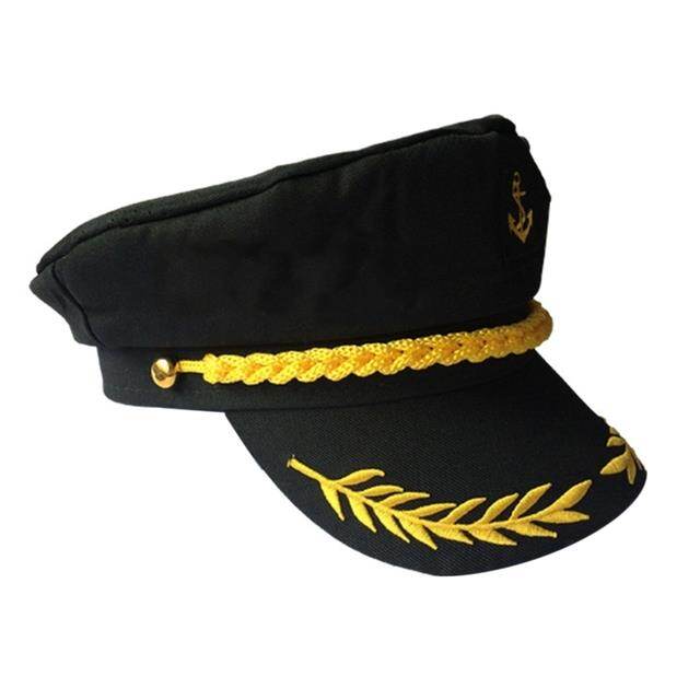 【hot】 Sailor Hat Yacht Captain Hat Navy Marine Hat Sailor Captain