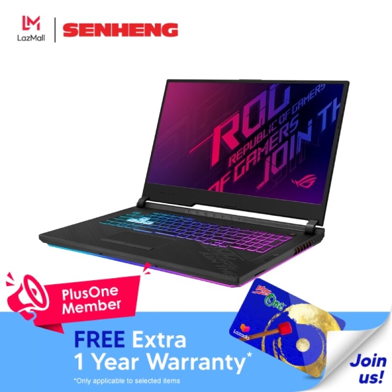 ASUS ROG Strix G15/17 15.6 Inch G512LI (i5-10300H/8GB/512GB SSD/GTX1650TI 4G) ASU-G512L-IAL008T Malaysia