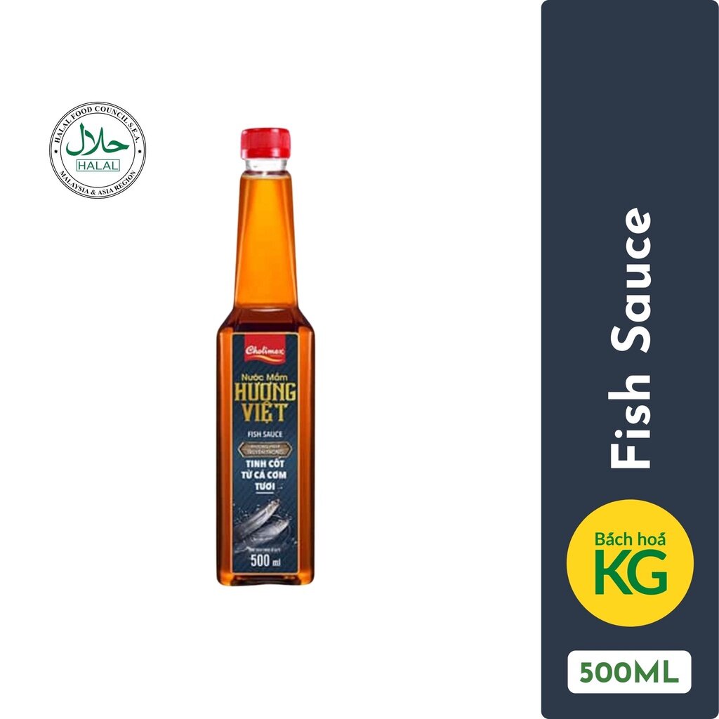 CHOLIMEX fish sauce 500ml Huong Viet Sos ikan 鱼露 Nuoc mam Huong Viet 500ml KG Vietnam
