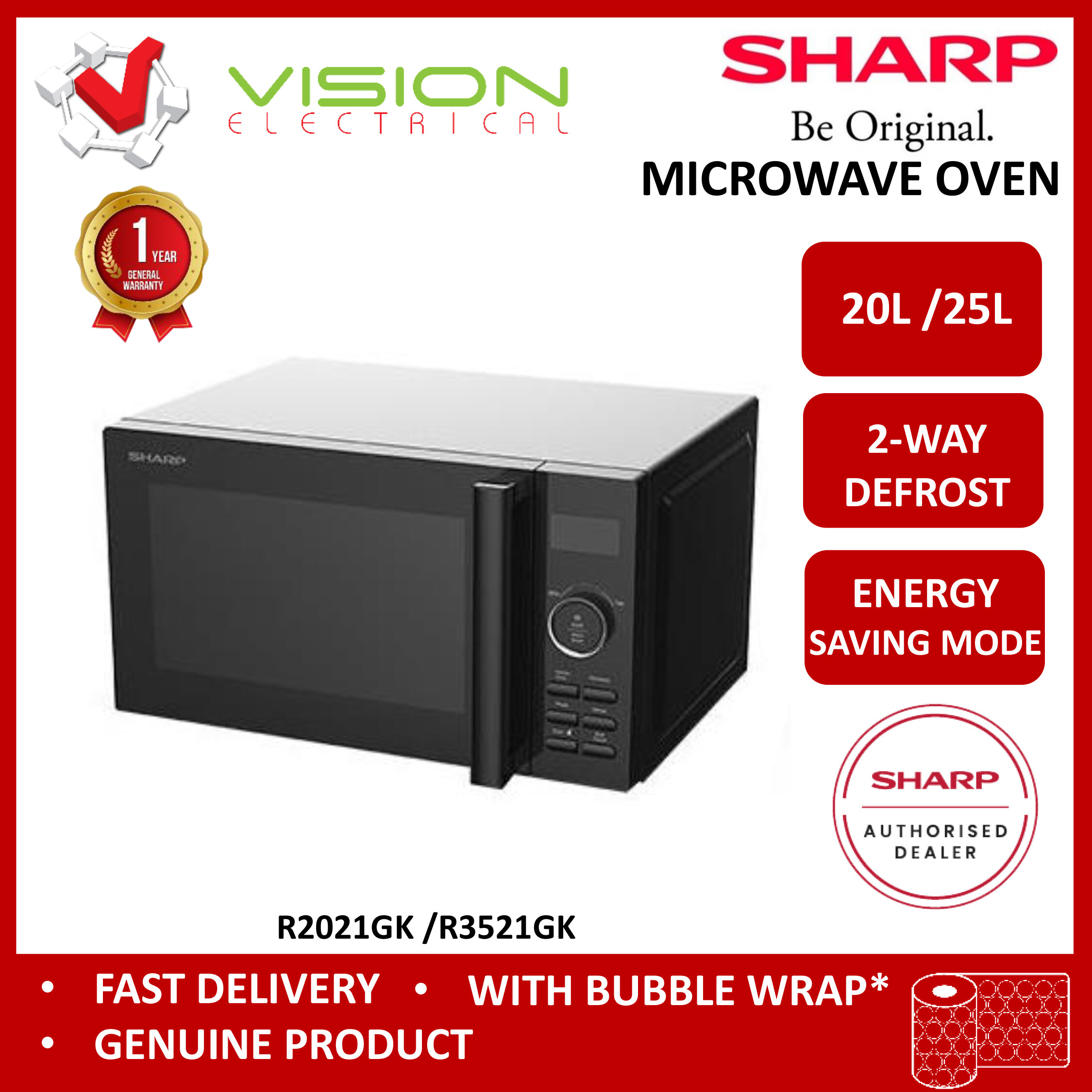 sharp microwave oven r3521gk