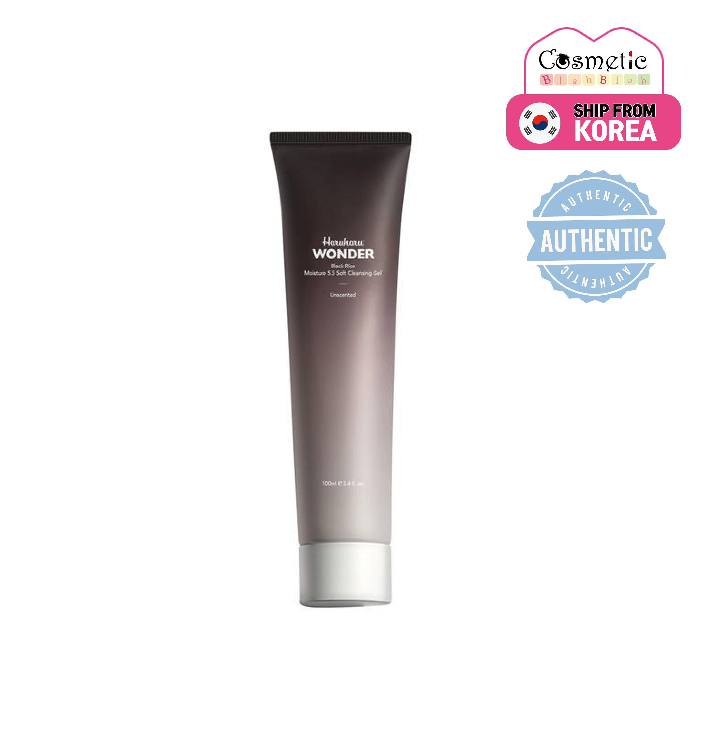 Haruharu wonder black rice moisture 5.5 soft cleansing gel 100ml