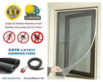 High Quality Metal Frame Diy Magnetic Insect Screen Set Mosquito