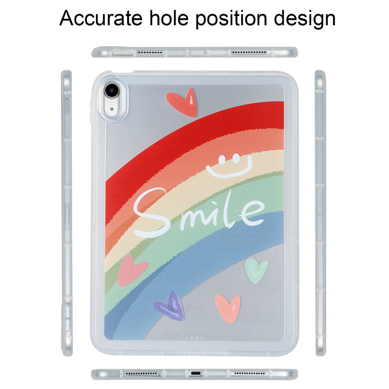 Ốp Vỏ Ốp ipad silicon chống sốc Mini 4 5 6 vỏ máy tính bảng Vỏ ốp iPad Mini4 mini5 7.9 ''iPad mini6 8.3'' Ốp sơn TPU linh hoạt Ốp mặt sau trong suốt trong suốt