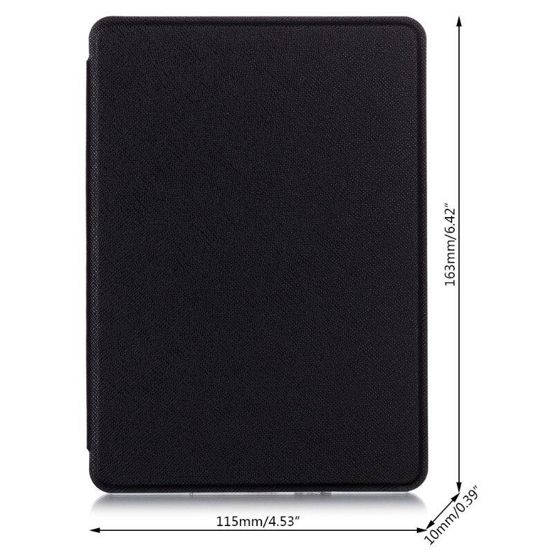 Cross Pattern Ultra-Thin E-book Case Magnetic PU Leather Flip Stand Protective Cover for Amazon All-New Kindle 10th Generation 2019 6"