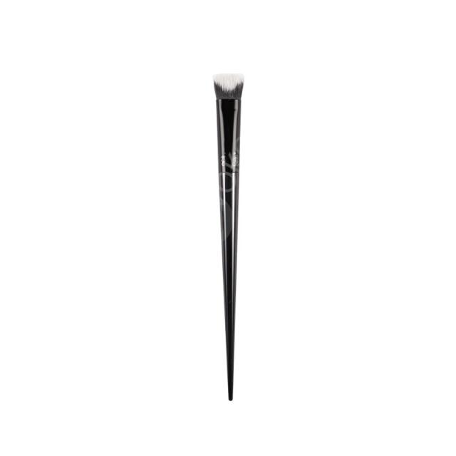 K4 Highlighter Makeup Brush Contour Sculpting Powder Highlighter Brush Soft Tapered Synthetic Hair Kabuki Brush Makeup Tool