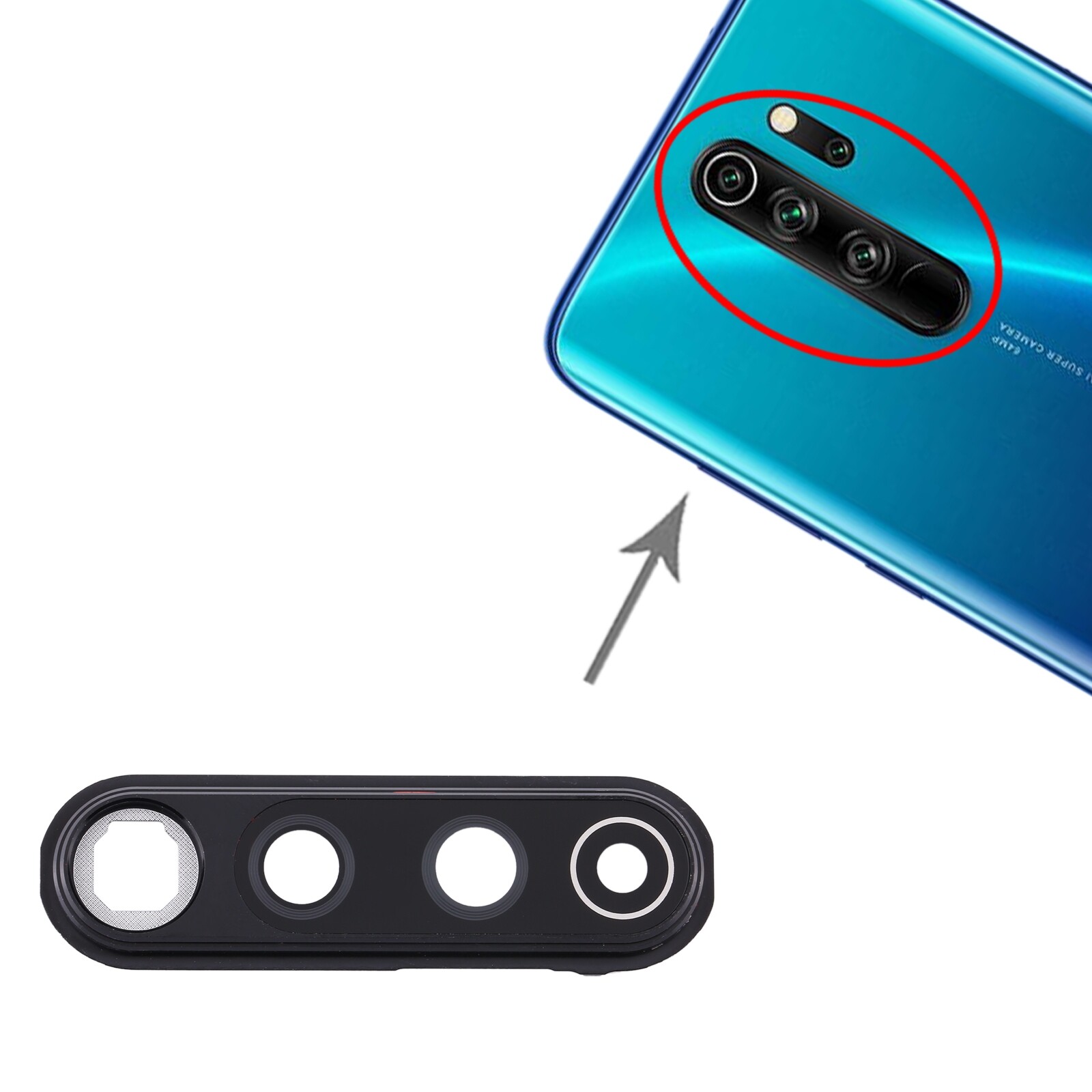 【Ready Stock】 Camera Lens Cover for Xiaomi Redmi Note 8 Pro