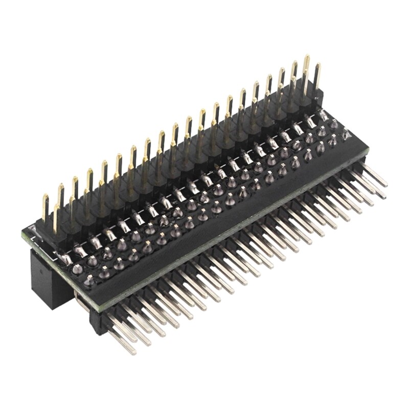 【New Arrival】 GPIO Connector Pin Headers 40-pin GPIO 1 to 2 Expansion Board for Raspberry Pi