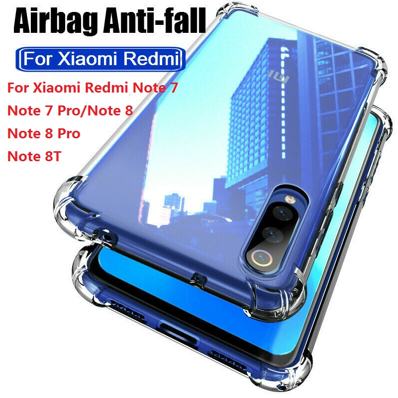 [SONGFUL] Anti-scratch TPU Case For Xiaomi Redmi Note 7 Note 8 Pro Note 8T Full Protection Anti-knock Ultra-thin Dirt-resistant Soft TPU Phone Case