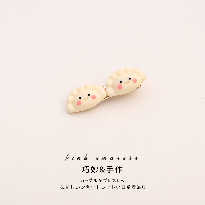 Simulation Food Hairpin Korean Style Hairpin Edamame String Orange Hairpin Cute Side Bangs Clip