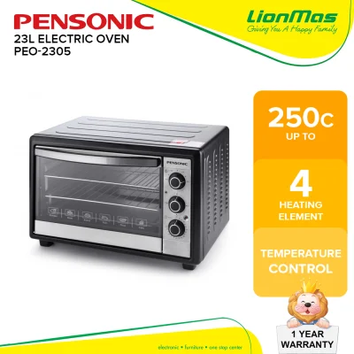 PENSONIC 23L Electric Oven PEO-2305 / PEO-2305 ( 1 Year Warranty )