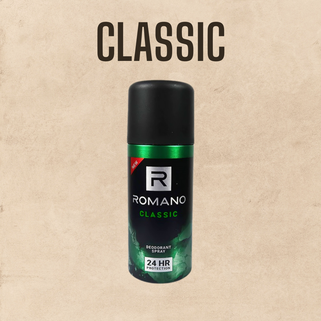 Romano Deodorant Spray 150ml Lazada