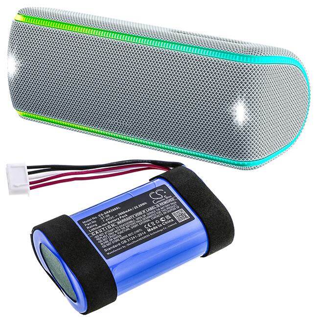 Cameron sino 3000mah battery for sony srs xb31 st 06