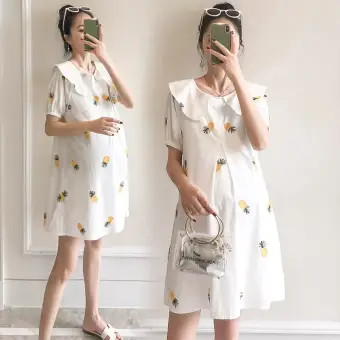 cotton pregnancy dress