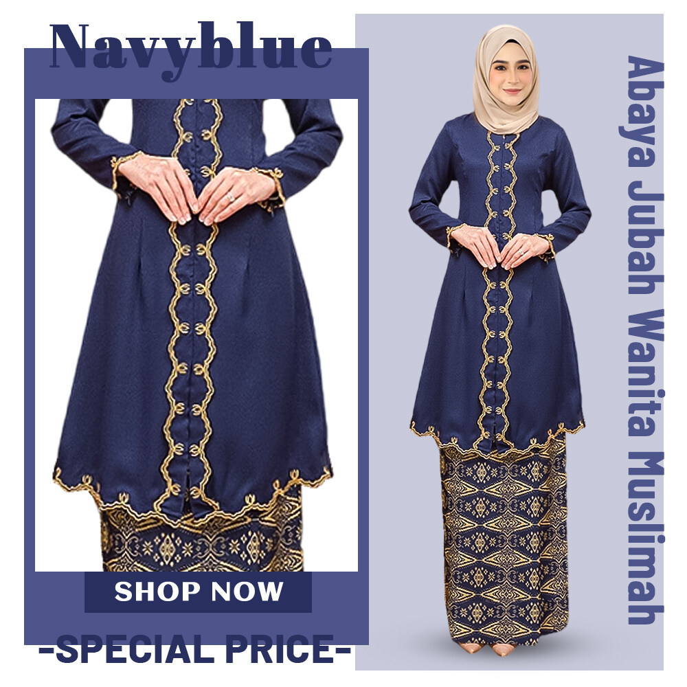 TONMOON Baju Raya Perempuan Baju Kurung Kedah Modern Kebaya Nikah ...