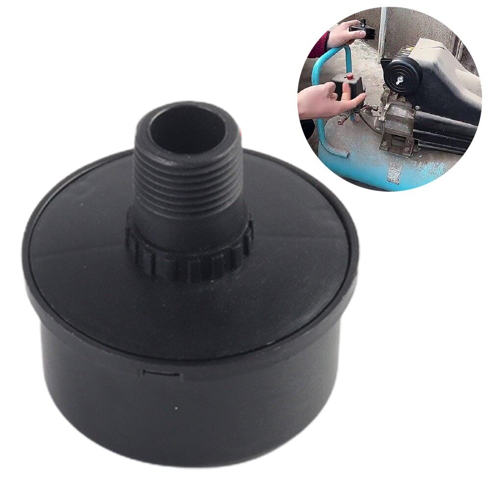 Toolstar Air Compressor Muffler Intake Filter Silencer 20mm Male Thread