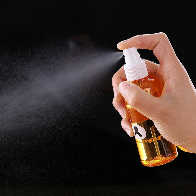 Cartoon Lovely Bear 30ml/50ml/100ml Transparent Empty Spray Bottle with Scale
