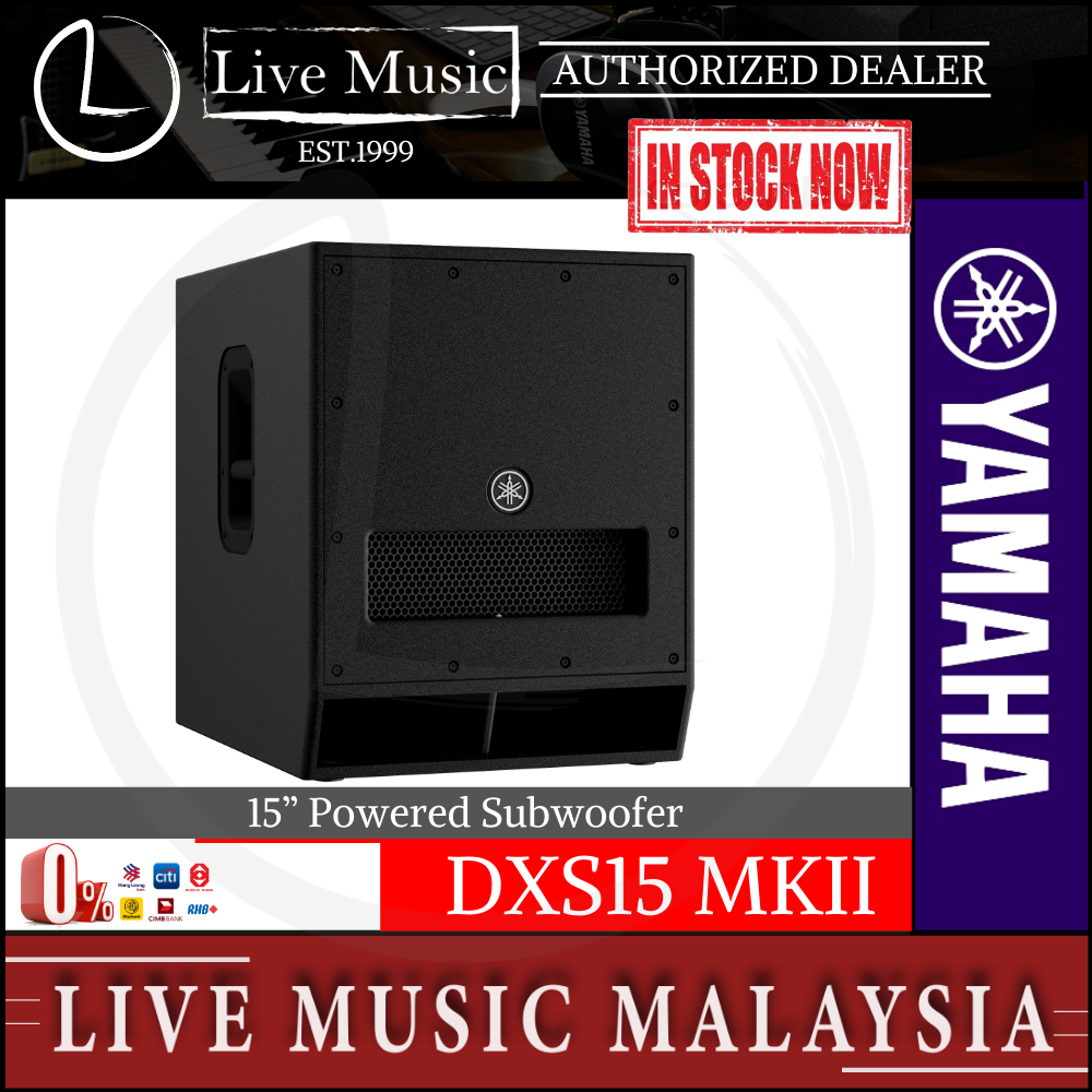yamaha dxs15 mkii powered subwoofer