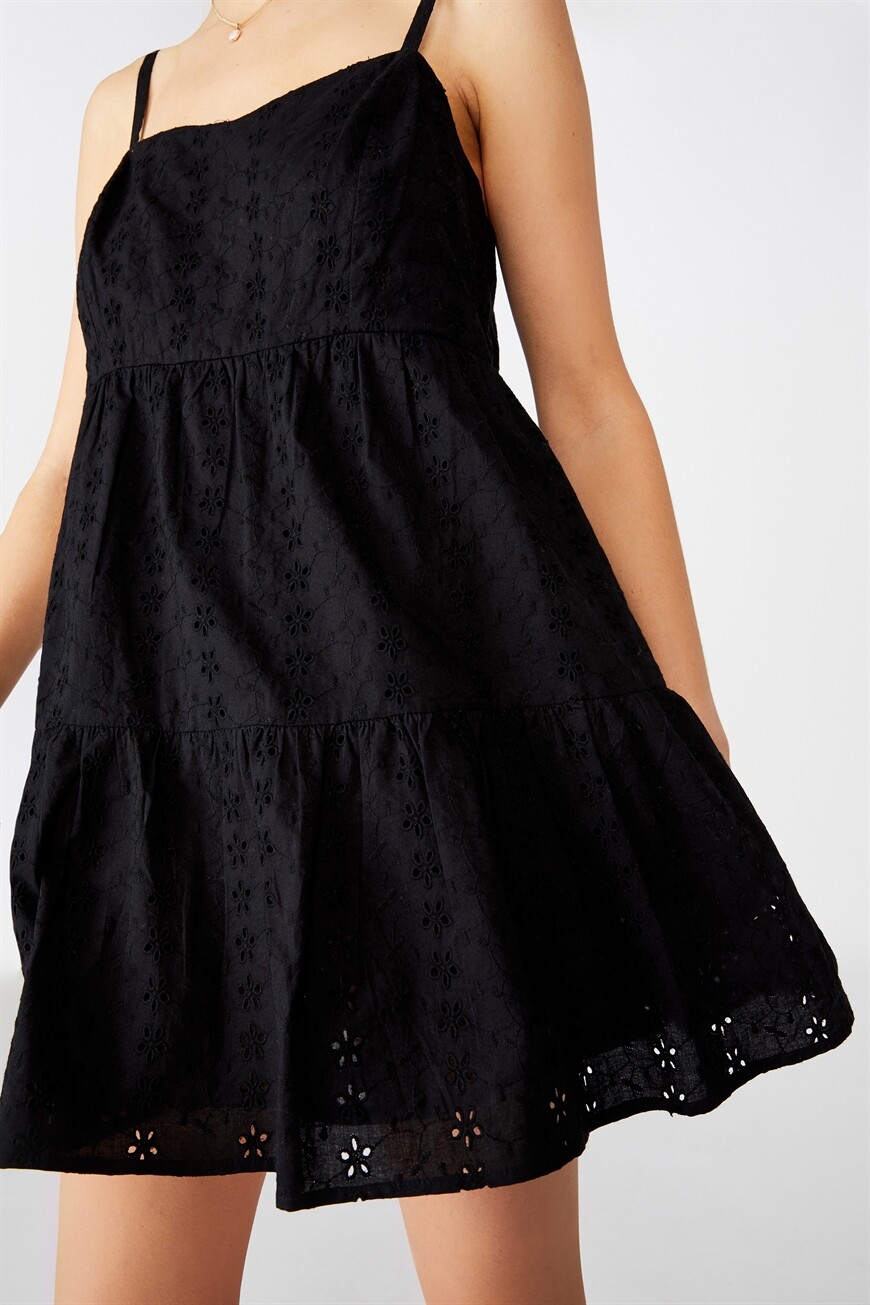 tunic mini dress Daisy V-Neck Denim Mini Dress – No. 14