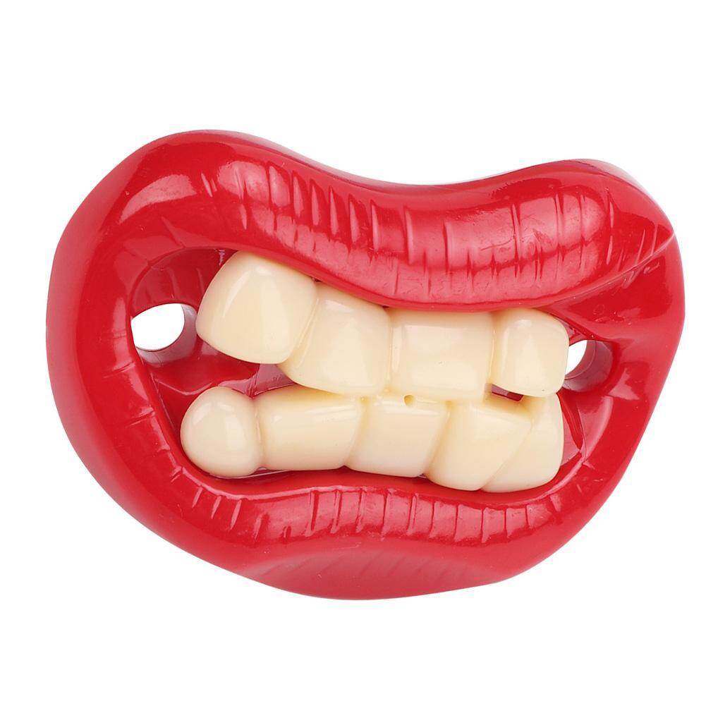 Cute Baby Soother Dummy Pacifier Funny Anti-off Silicone Dummy Pacifier